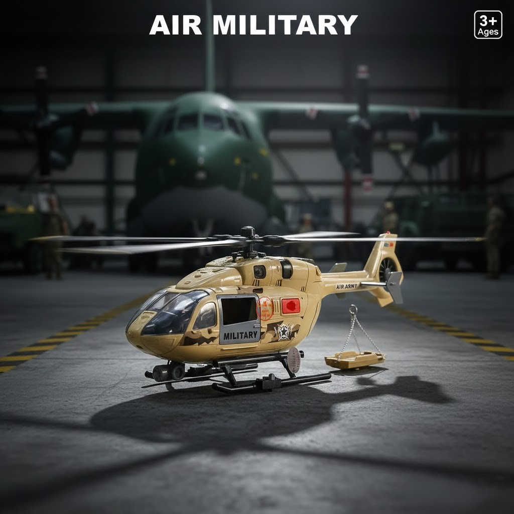 لعبة هليكوبتر عسكرية | Military Helicopter Toy